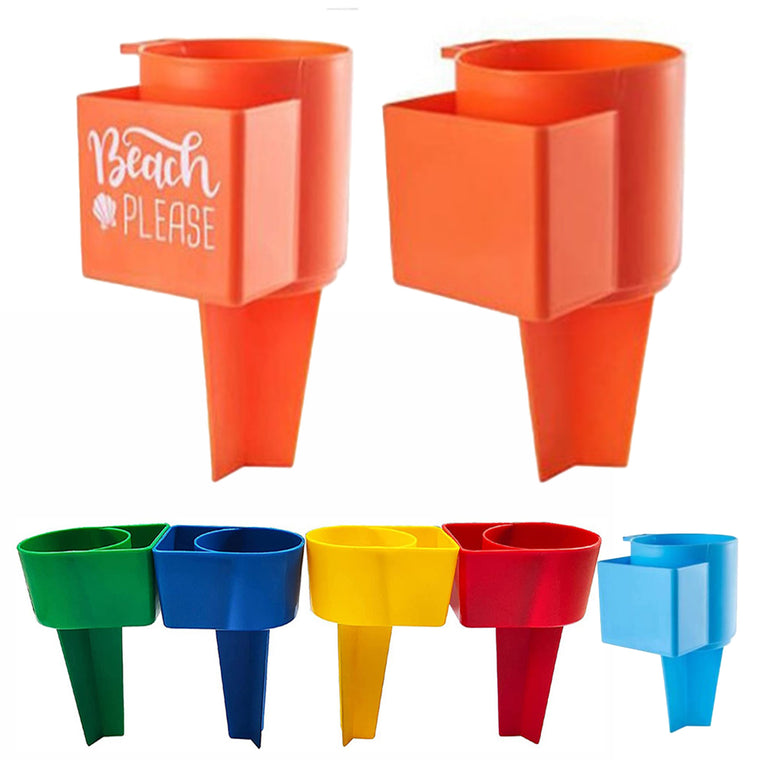 Beach Cup Holder Rack