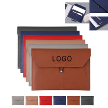 Leather Envelope Document Holder File Bags