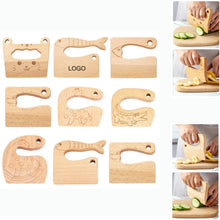 Safe Kids Wooden Chopper Toddler Knife Cutter For Cooking