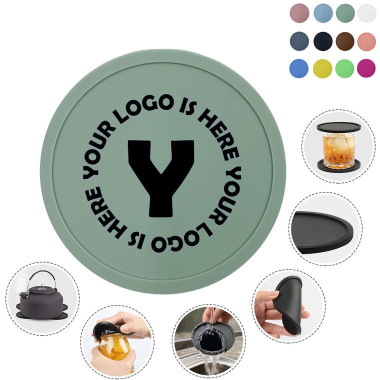 Silicone Round Jar Opener Coaster