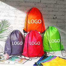 Classic Polyester Drawstring Backpacks