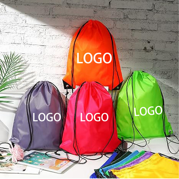 Classic Polyester Drawstring Backpacks