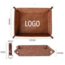 PU Leather Valet Tray