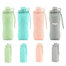 BPA-Free Leak-Proof Reusable Silicone Collapsible Bottle