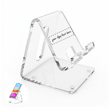 Portable Transparent Desktop Acrylic Phone Holder