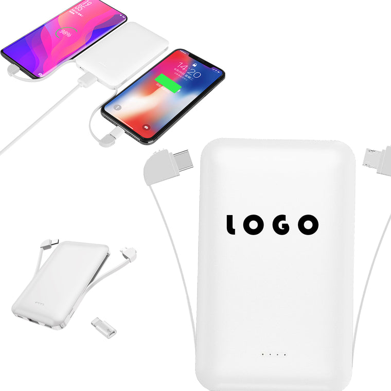 3-In-1 Cable Charging Bank