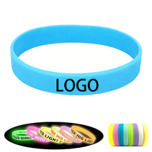 Glow-In-The-Dark Silicone Bracelet