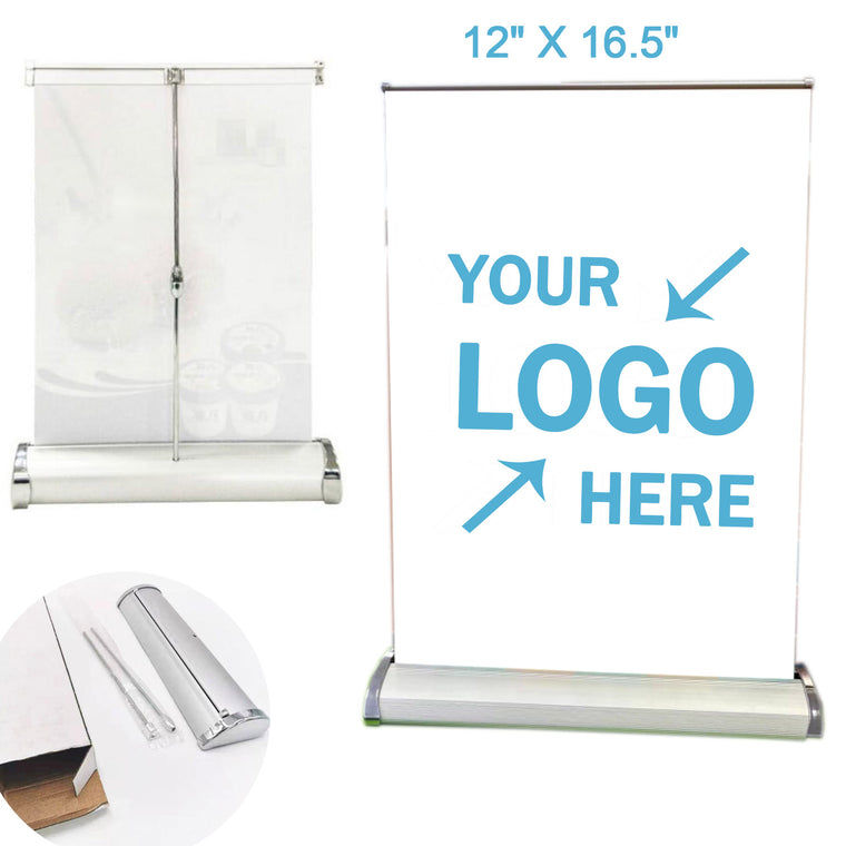 Table Top Retractable Banner Stand 12