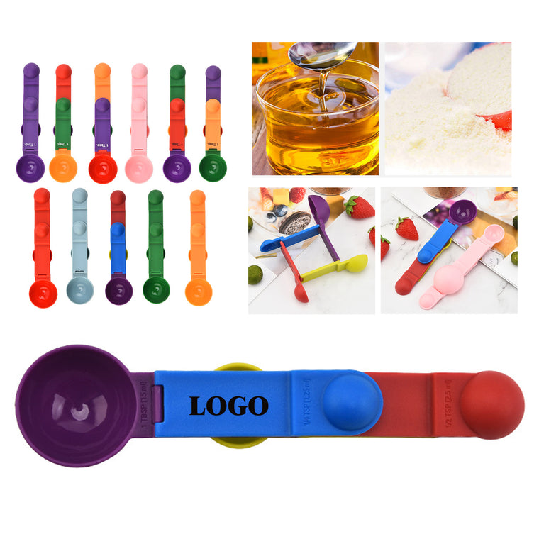 4-In-1 Measuring Spoon With Scale