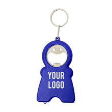 4-In-1 Keychain With Bottle Opener, Flashlight, Tape Measure