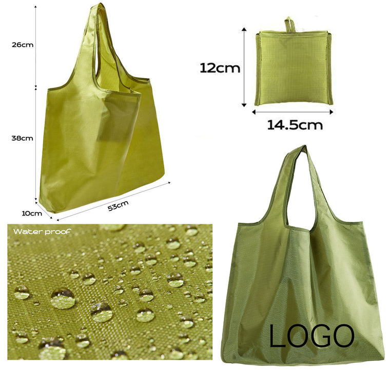 Reusable Waterproof Oxford Fold Bag