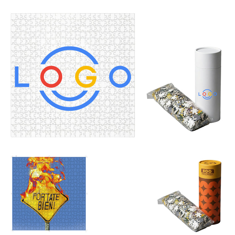500-Piece Jigsaw Puzzle In A Cardboard Tube(18.11