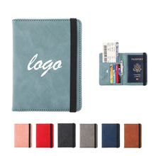 Leather Passport Holder Combo Rfid Blocking