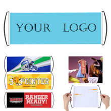 Custom Retractable PET Hand Banner For Events