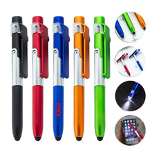 Multifunctional Foding Stand Pen with LED Light