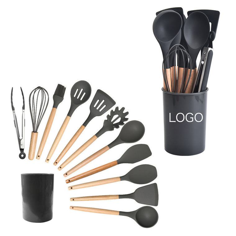 12-Piece Kitchen Utensil Set With Holder