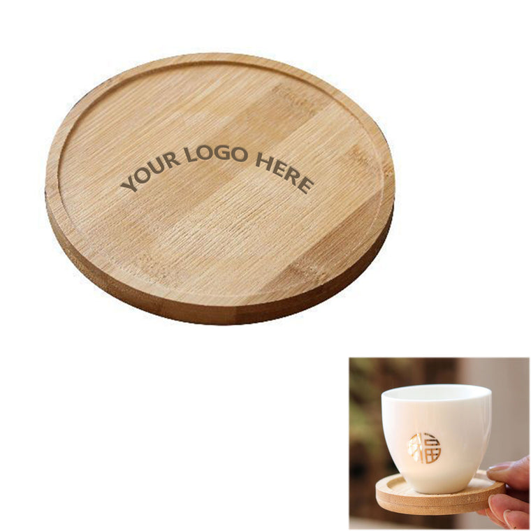 4.3in Bamboo Coasters