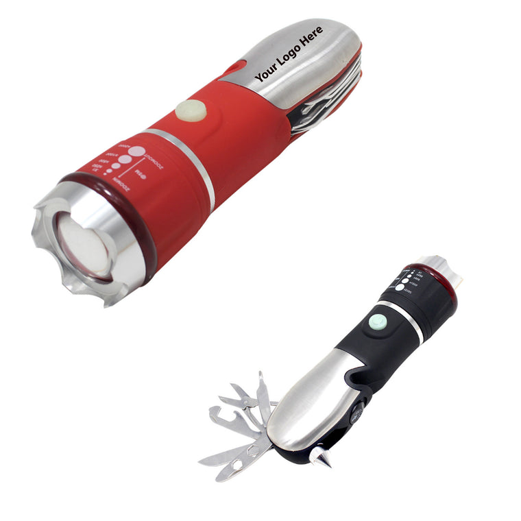 Multi Tool LED Flashlight (Batteries are not included)