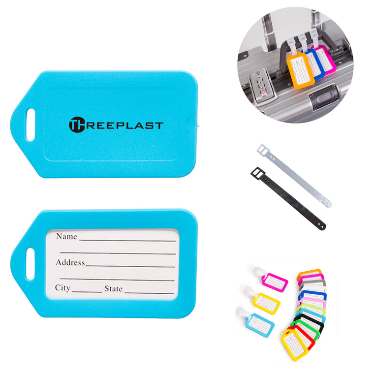 Plastic Luggage Tag with Name Card
