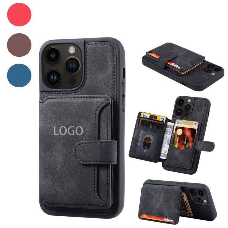 Pu Leather Card Slots Wallet