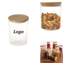 20 Oz Glass Jar With Bamboo Lid