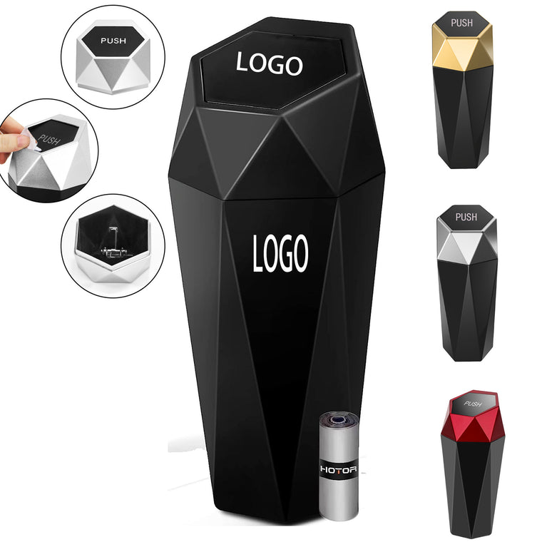 Car Trash Can Bin with Lid