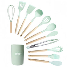 12 Piece Non-Stick Silicone Spatula Cookware Set