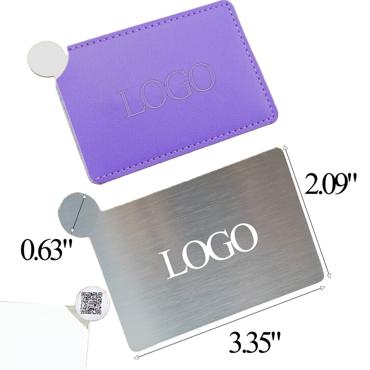 Stainless Steel Unbreakable Mirror Card