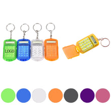 8-Digit Pocket Clamshell Electronic Calculator W/ KeyChain