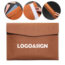 A4 Pu Leather Document Envelope Folder