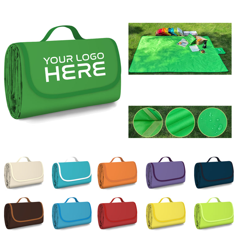 Folding Beach Picnic Rug With Handle