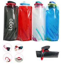 24 oz Outdoor Sports Collapsible Water Bottle