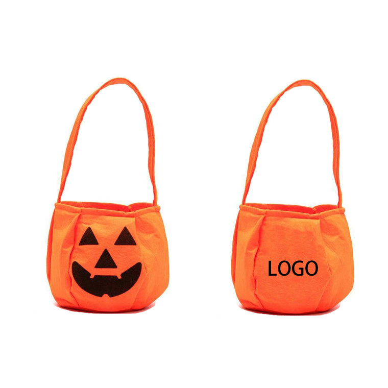 Halloween Hand-held Pumpkin Shaped Candy Bag