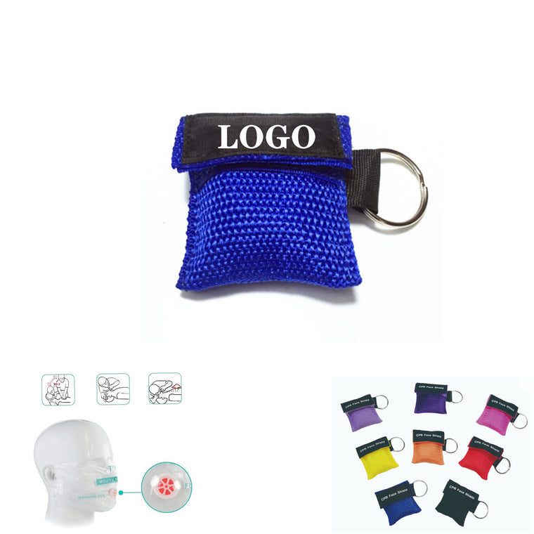 CPR Face Shield Keychain Emergency Kit