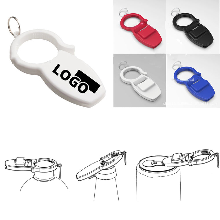 3-In-1 Bottle Opener: Abs, Steel & Multitool Keychain