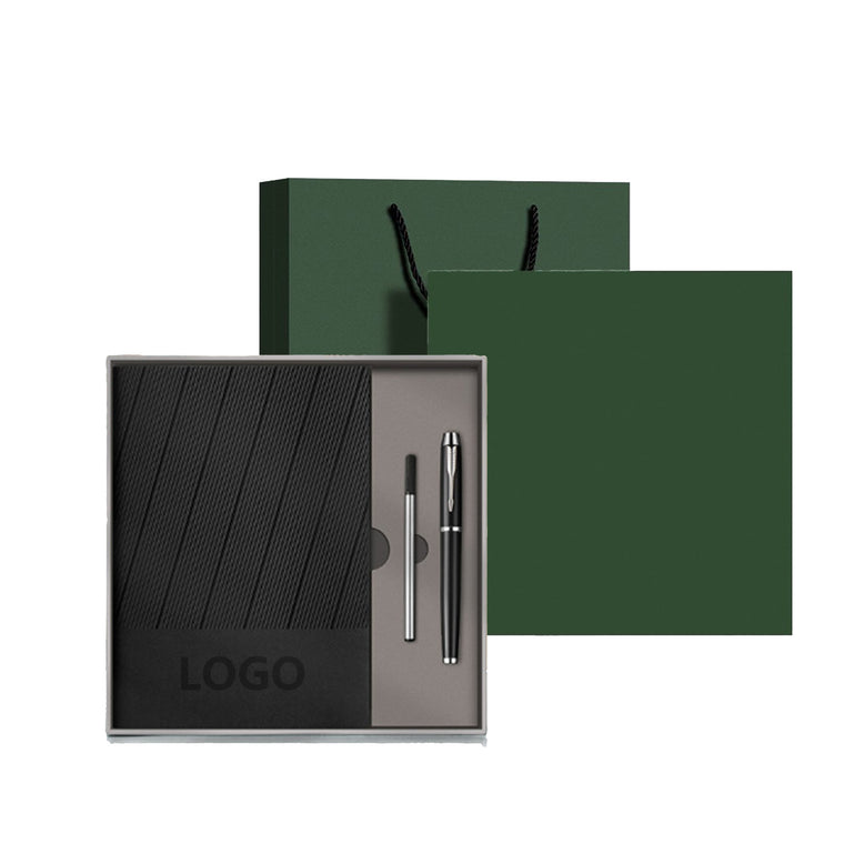 A5 Soft Leather Business Notebook 3 Piece Set