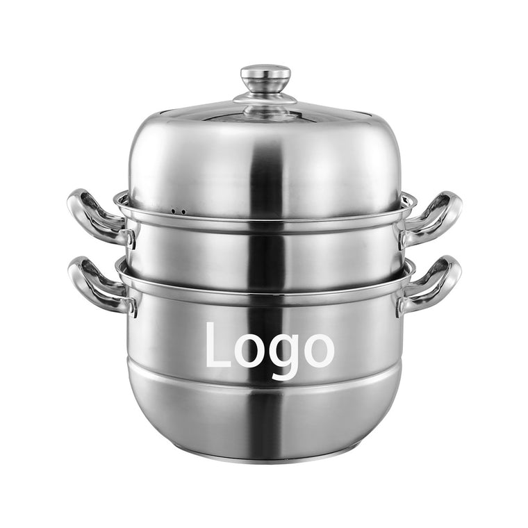 304 Triple Stainless Steel Steamer