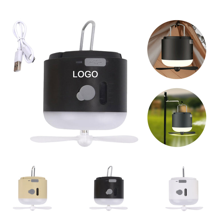 Misting Fan with Light for Camping