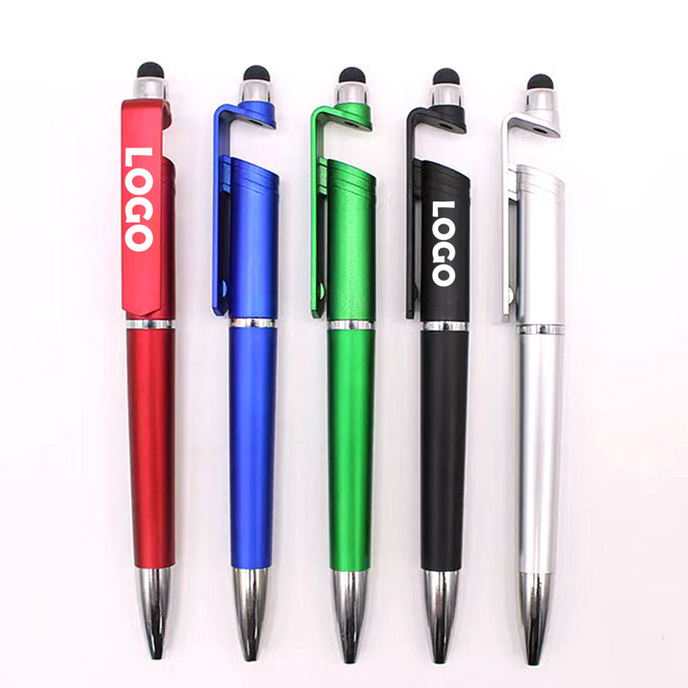3 In 1 Ballpoint Pen With Phone Holder/Touch Screen