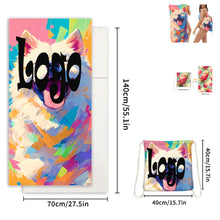 Microfiber Beach Towel Backpack