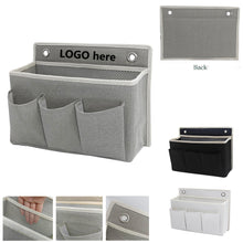 Wall-Mounted Storage Bag With Large Mesh Compartments