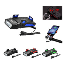 Four-in-one Bicycle Front Led Light