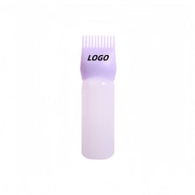 Dry Shampoo Bottle with Teeth Perm and Color Comb Bottle