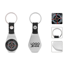 Handheld Alloy Compass With Key Chain