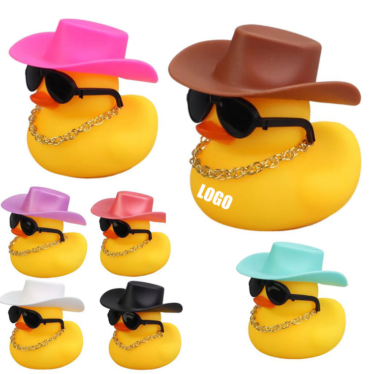 Rubber Duck With Hat And Sunglasses