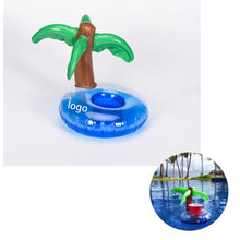 Coconut Tree Design Inflatable Floating Cup Holder