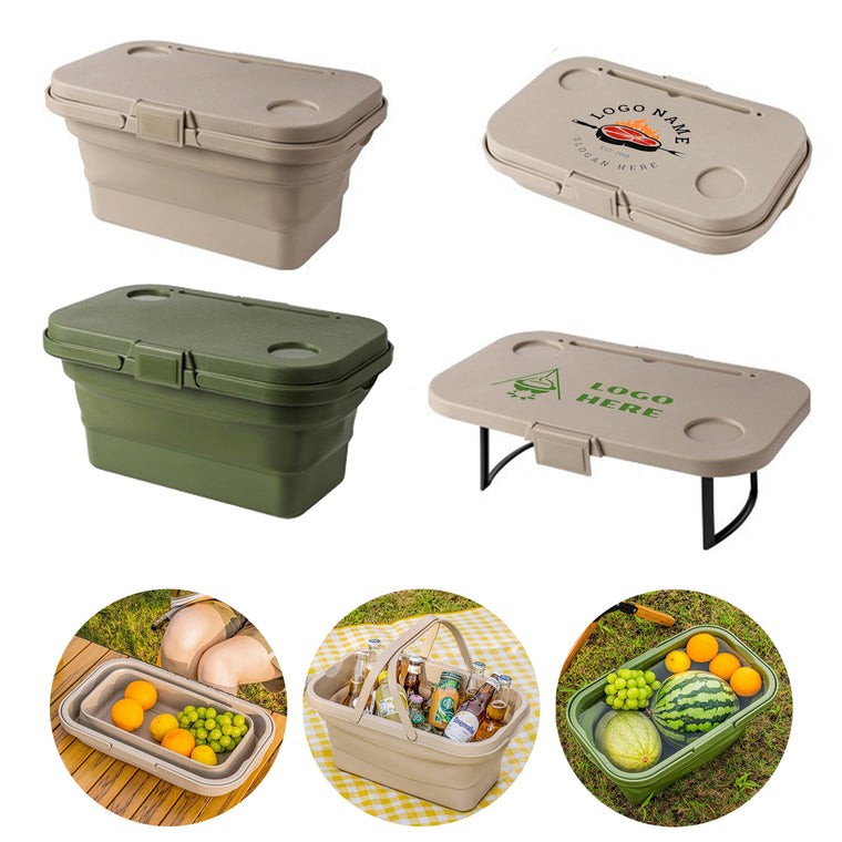Multi-Functional Foldable Picnic Basket