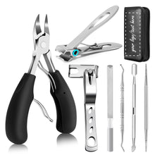 7-Piece Set Of Thick Toenail Clippers For Adults And Seniors