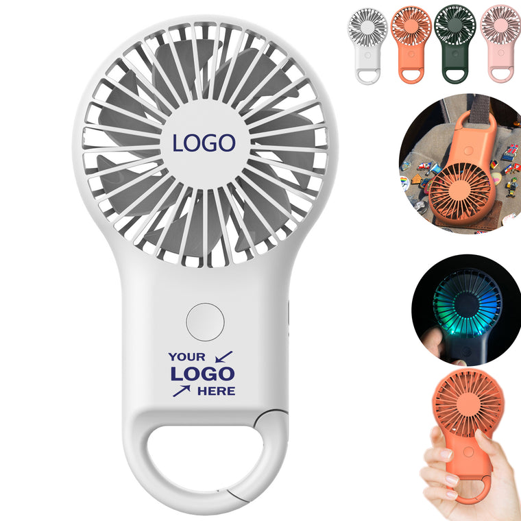 Portable Hand Fan with Charging Cable