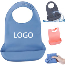Adjustable Large Size Adult Elderly Silicone Bibs
